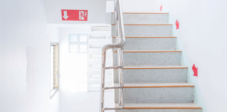 stairwell emergency exit