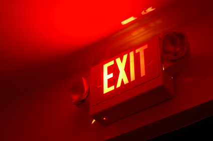 emergency exit sign 